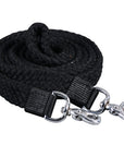 HILASON 7 Ft Braided Flat Cotton Roping Rein