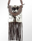 American Darling CROSS BODY I Hand Tooled Hair-on Genuine Leather women bag western handbag purse