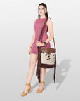 American Darling SMALL CROSSBODY Hair-on Genuine Leather women bag western handbag purse