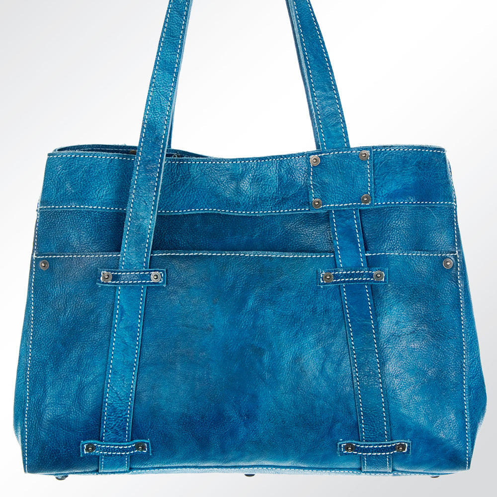 American Darling Tote Full Grain Genuine Leather Western Women Bag Handbag Purse | Travel Bags College Casual