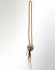 American Darling ADJWM101D Hand Painted Braided Genuine Leather Jewelry Necklace