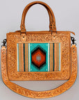 American Darling Tote Saddle Blanket Genuine Leather Western Women Bag Handbag Purse | Western Tote Bag | Travel Tote Bags | College Tote Bag | Casual Tote Bag