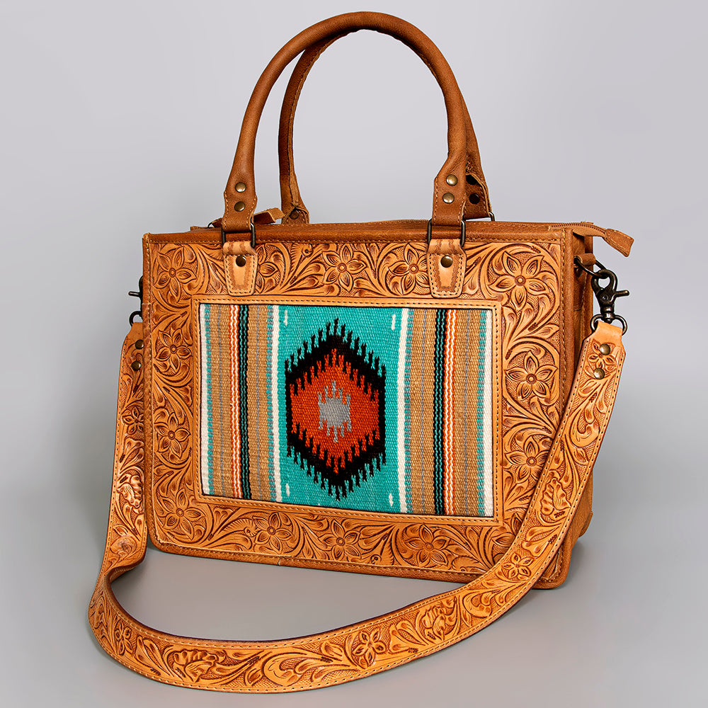 American Darling Tote Saddle Blanket Genuine Leather Western Women Bag Handbag Purse | Western Tote Bag | Travel Tote Bags | College Tote Bag | Casual Tote Bag