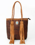 American Darling Tote Hair On Genuine Leather Women Bag Western Handbag Purse