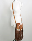 American Darling Cross Body I Hair On Genuine Leather Women Bag Western Handbag Purse