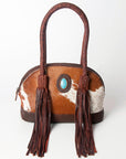 American Darling Tote Hair On Genuine Leather Women Bag Western Handbag Purse