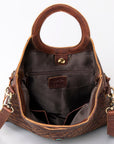 American Darling ADBGM154 Tote Genuine Leather Women Bag Western Handbag Purse