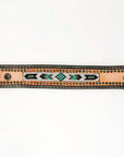 American Darling ADBRF143 Full Grain Genuine Leather Bracelet women