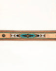 American Darling ADBRF145 Full Grain Genuine Leather Bracelet women