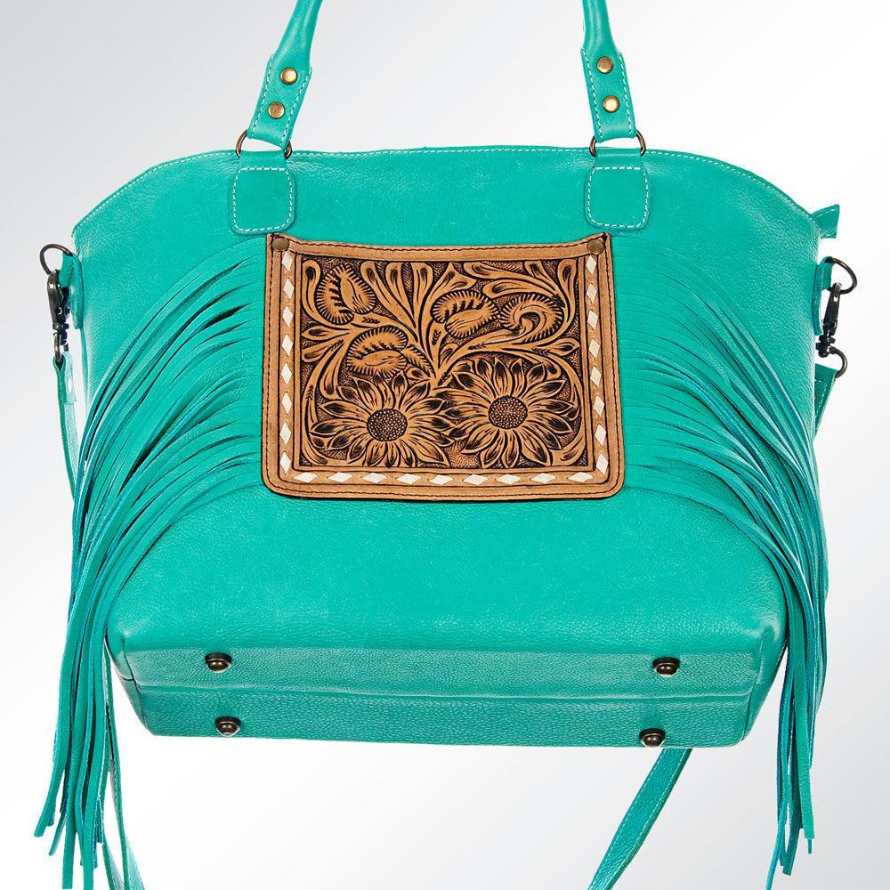 ADBG662 American Darling Hand Tooled Genuine Leather Women Bag Western Handbag Purse