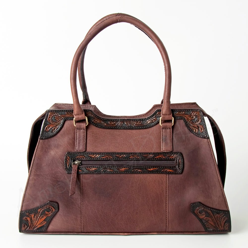 American Darling Tote Hand Tooled Genuine Leather Women Bag Western Handbag Purse