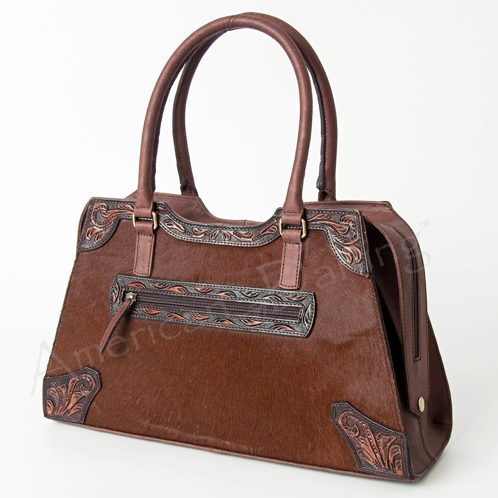 American Darling Tote Hand Tooled Genuine Leather Women Bag Western Handbag Purse