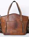 American Darling Hand Tooled Genuine Leather Women Bag Western Handbag Purse