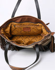 American Darling Hand Tooled Genuine Leather Women Bag Western Handbag Purse