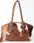 American Darling Tote Hand Tooled Genuine Leather Women Bag Western Handbag Purse