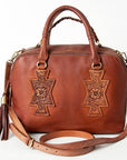 American Darling Tote Hand Tooled Genuine Leather Women Bag Western Handbag Purse