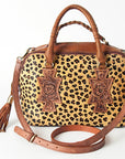 American Darling Tote Hand Tooled Genuine Leather Women Bag Western Handbag Purse