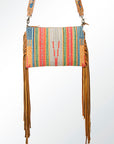 American Darling ADBGZ373 Crossbody Saddle Blanket Genuine Leather Women Bag Western Handbag Purse