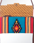 American Darling Hand Tooled Saddle Blanket Genuine Leather Women Bag Western Handbag Purse