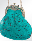 American Darling Hair On Genuine Leather Women Bag Western Handbag Purse