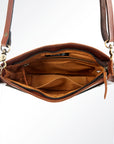 American Darling ADBGA154 Crossbody Hand Tooled Genuine Leather Women Bag Western Handbag Purse