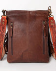 American Darling ADBGA155 Crossbody Hand Tooled Genuine Leather Women Bag Western Handbag Purse