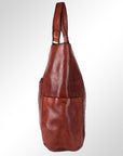 Spaghetti Western Swc144Acg Tote Vintage Handmade Drum Dyed Genuine European Cowhide Leather Women Bag Western Handbag Purse