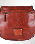 Spaghetti Western Swc157Acg Cross Body I Vintage Handmade Drum Dyed Genuine European Cowhide Leather Women Bag Western Handbag Purse