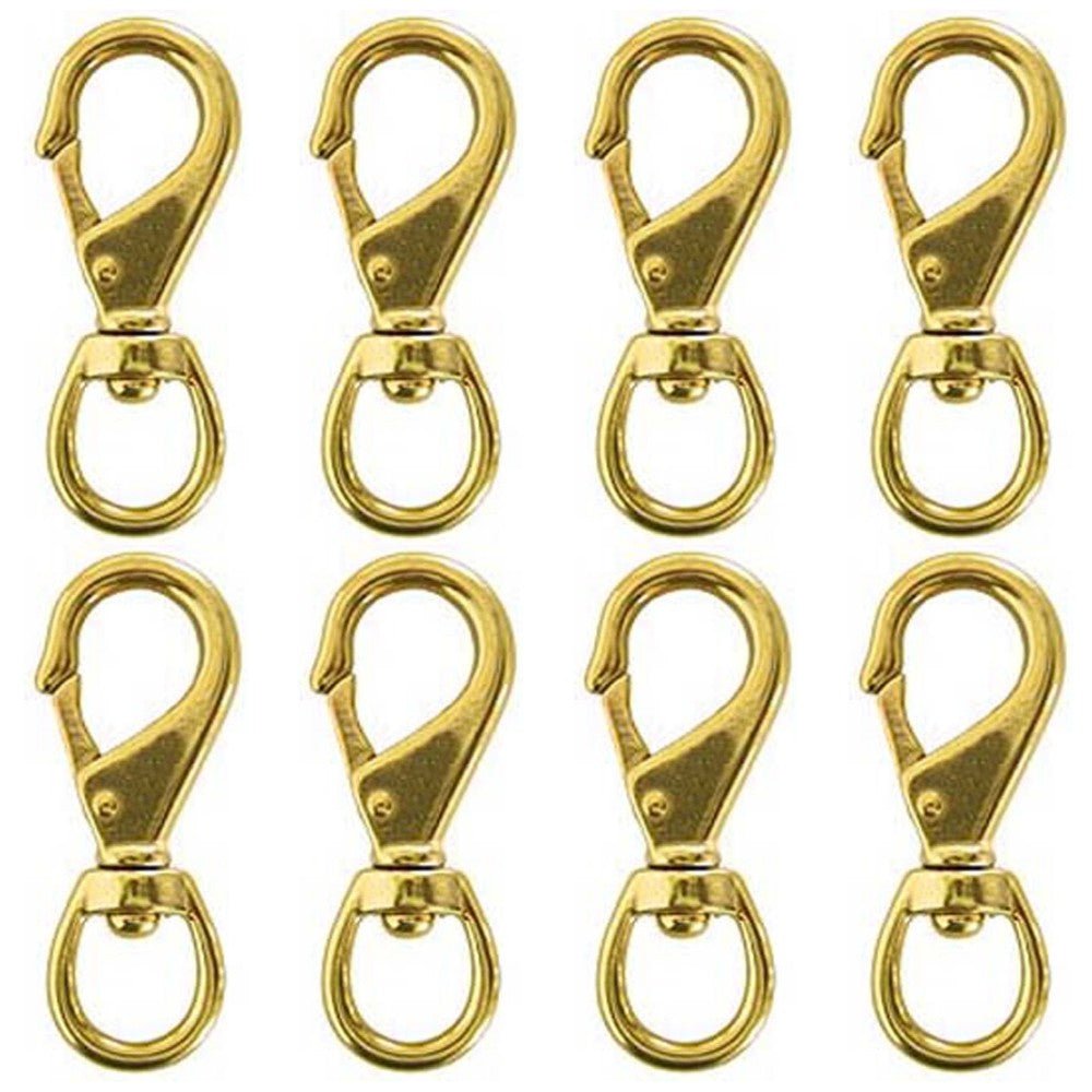 Hilason 3/4" X 3-3/4" Spring Snap No 2 Solid Brass – Hilason