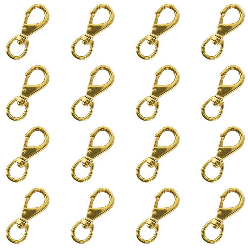 Hilason 3/4" X 3-3/4" Spring Snap No 2 Solid Brass – Hilason