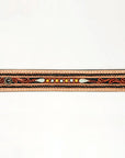 American Darling Bracelet Hand Tooled Carved Genuine Leather Women | Handmade Western Rustic