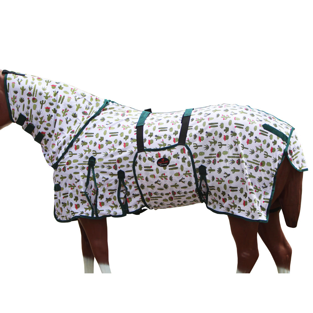HILASON Horse Fly Sheet UV Protect Breathable Mesh Bug Mosquito Spring | Summer Horse Rug | Fly Rug