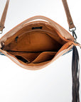 GIBGX158 American Darling Hand Tooled Genuine Leather Women Bag Western Handbag Purse