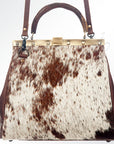 American Darling Hobo Hair On Genuine Leather Women Bag Western Handbag Purse