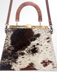 American Darling ADBG668 Hobo Hair-On Genuine Leather Women Bag Western Handbag Purse