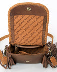 American Darling ADBGD134 Crossbody Genuine Leather Women Bag Western Handbag Purse