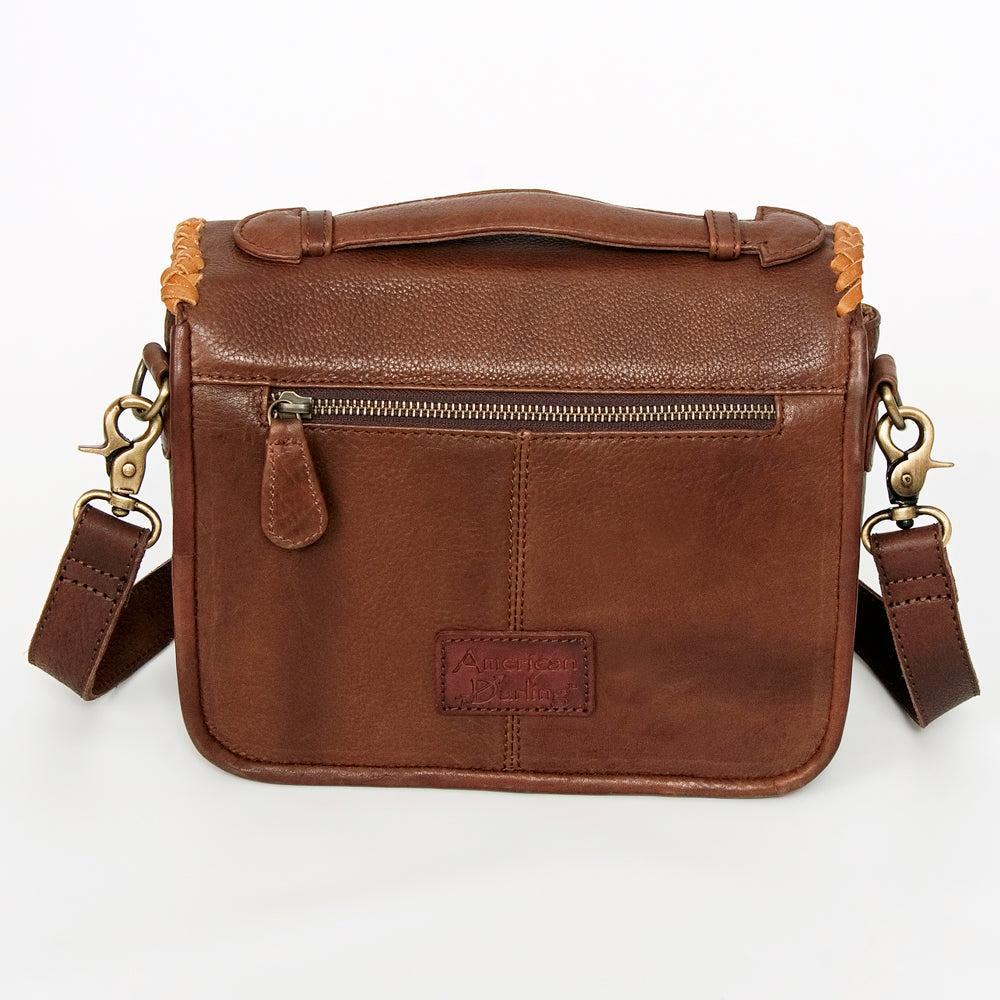 American Darling ADBGD137 Crossbody Genuine Leather Women Bag Western Handbag Purse
