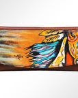 American Darling Wallet Hair on Full Grain Genuine Leather Western Women Bag | Handbag Purse Travel Clutch