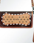 American Darling ADBG486A Wallet Hand Tooled Genuine Leather Women Bag Western Handbag Purse