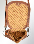 ADBG679A American Darling Hand Tooled Genuine Leather Women Bag Western Handbag Purse
