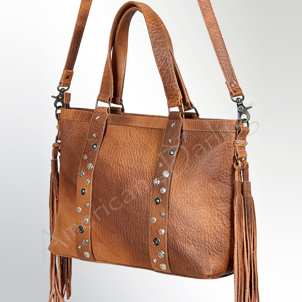 American Darling Tote Full Grain Genuine Leather Western Women Bag Handbag Purse | Travel Bags College Casual