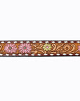 American Darling ADBLF121-L Beautifully Hand Tooled Genuine American Leather Belt Men and  Women