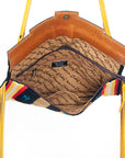 American Darling Hand Tooled Saddle Blanket Genuine Leather Women Bag Western Handbag Purse