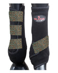 HILASON L M S Horse Front Leg Sport Boots| Printed Sport Boots| Horse Boots
