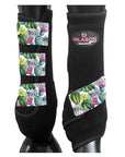 HILASON L M S Horse Front Leg Sport Boots| Printed Sport Boots| Horse Boots