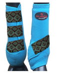 HILASON L M S Horse Front Leg Sport Boots| Printed Sport Boots| Horse Boots
