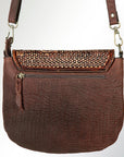 American Darling ADBGZ386 Crossbody Hand Tooled Genuine Leather Women Bag Western Handbag Purse