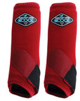 Professionals Choice 2XCOOL Horse Sports Front Boots Pair Crimson Red