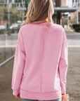 Liv Drop Shoulder Baggy Pullover