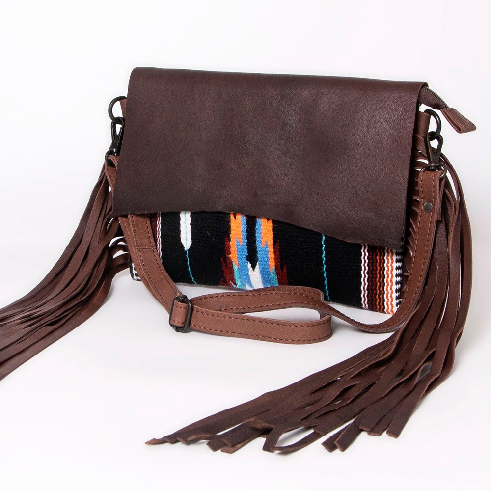 American Darling Cross Body Saddle Blanket Genuine Leather Women Bag Western Handbag Purse